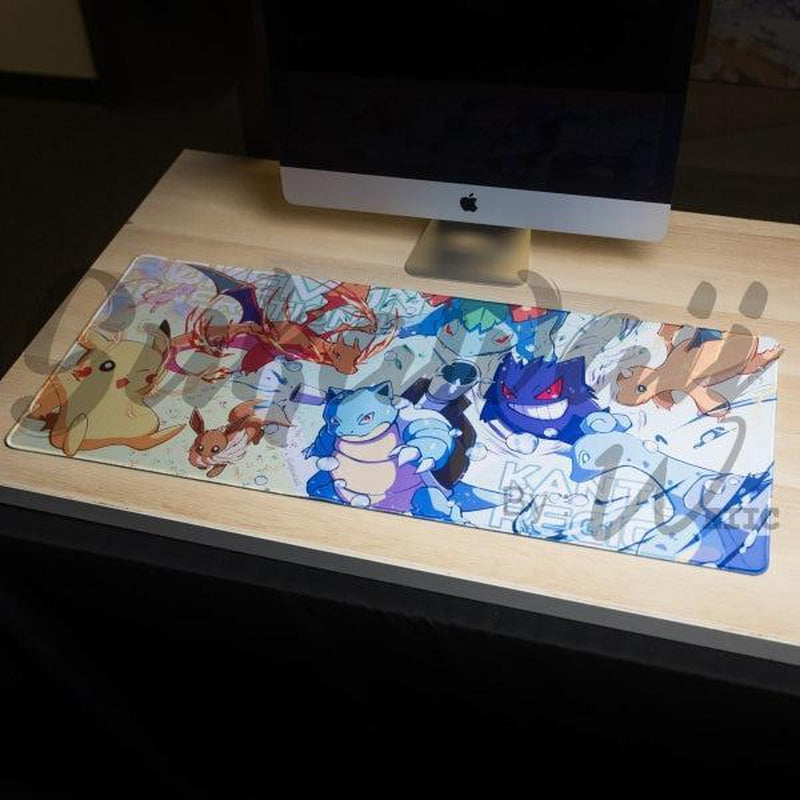 Catch 'Em All While You Game: Sukawaii XL 36" x 16" 3Mm Desk Mat/Mousepad for Epic Pokémon Adventures!