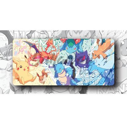 Catch 'Em All While You Game: Sukawaii XL 36" x 16" 3Mm Desk Mat/Mousepad for Epic Pokémon Adventures!