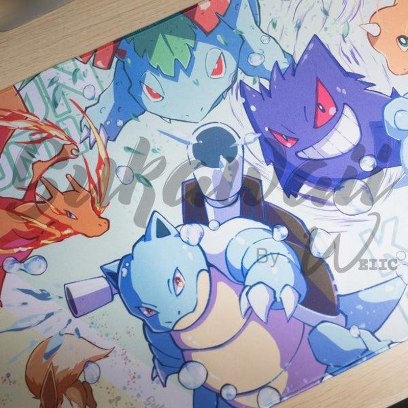 Catch 'Em All While You Game: Sukawaii XL 36" x 16" 3Mm Desk Mat/Mousepad for Epic Pokémon Adventures!